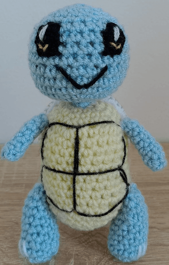 Patron de Llavero para Squirtle